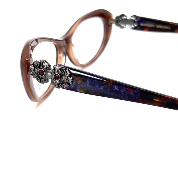 NEW!!! BADGLEY MISCHKA Eyeglasses Juliet BRN Authentic - Picture 7 of 11